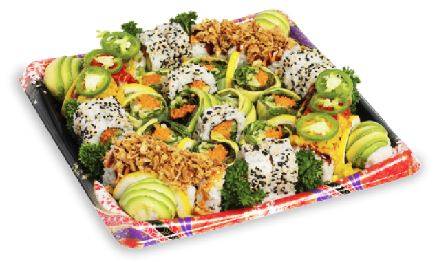 Sushi Veggie Heaven - Preservative free - 48 pieces