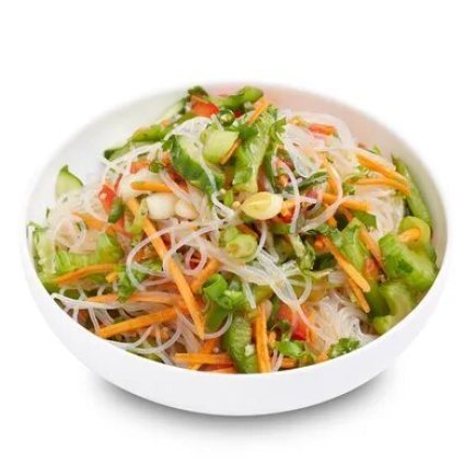 Asian Glass Noodle Gourmet Salad - 6 x [450ml-12oz] individual salad cup